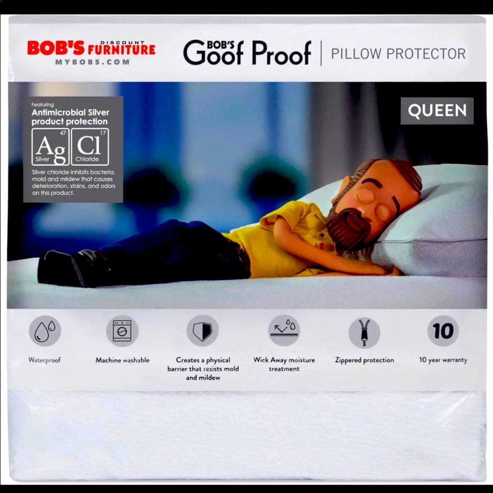 Bobs Goof Proof Pillow Protector